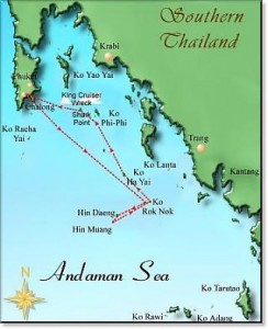 spot de plongee hin daeng et hin muang