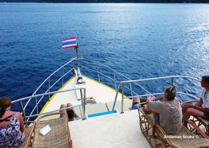 bateau de croisiere plongee en Thailande